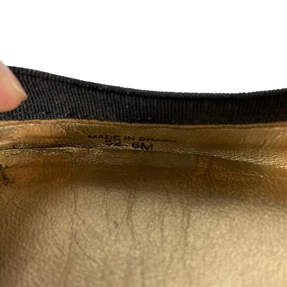 Kate Spade New York Tock Bow Snakeskin Flats Size 6M - Picture 4 of 6